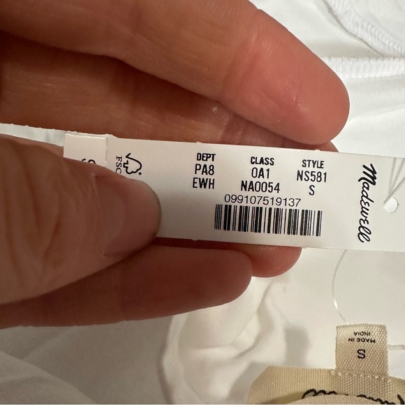 Madewell Cotton Perfect Crewneck Tee - Picture 7 of 7